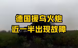 德国援乌火炮近一半出现故障
