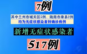2022年11月13日甘肃新冠肺炎疫情情况