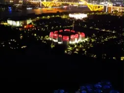 魔都惊现”暗夜精灵”！来看全国最大温室花园浪漫夜景#航拍浦东 【编导：董艺晖】