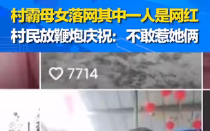 安徽两名女村霸落网其中一人为网红！邻居：偷鸡摸狗 多次敲诈村里的男性