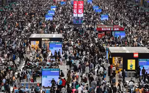 五一小长假运输第一天，铁路上海站发送旅客45万人