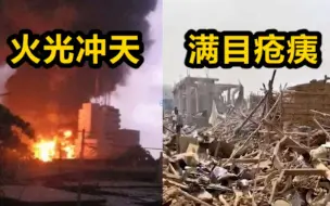 加纳矿区爆炸画面曝光：火光冲天深坑无数 灾后现场满目疮痍