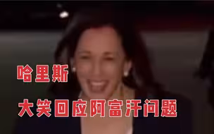 被问及阿富汗问题 美国副总统大笑回应