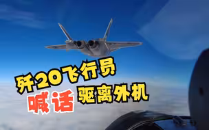 歼-20在我国防空识别区驱离外机