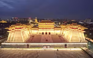 跟随无人机，一镜到底看洛阳老城