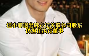 汪小菲退出麻六记关联公司股东，仍担任执行董事，对此你怎么看？