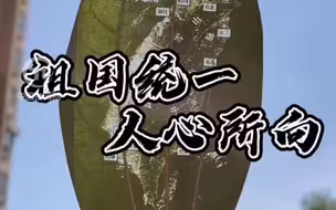 落叶归根！网友在叶子上用机器雕刻出台湾省地图