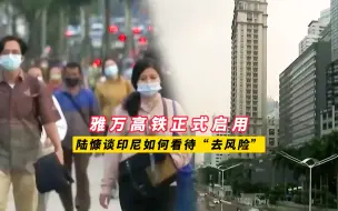 陆慷谈印尼如何看待“去风险”