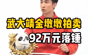 武大靖金墩墩以92万元落锤，将全部捐给希望工程
