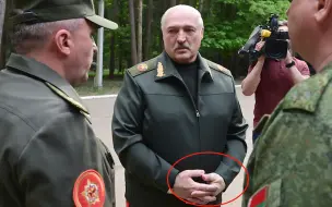 红场阅兵后消失一周 卢卡申科首次露面，手缠绷带疑证实生病传言