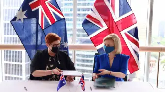 英澳举行年度首次2+2会晤 联合声明多处内容干涉中国内政