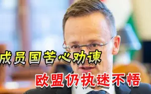 冷战是昏招！欧盟内部传出理智声音：别转移注意力，快拯救生命