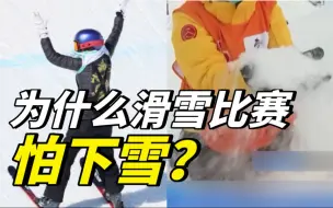 冬奥“冷”知识｜谷爱凌今日比赛已延期，为什么滑雪比赛怕下雪？