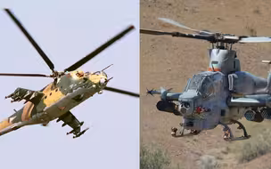 武装直升机史上首次空战  “雌鹿”VS“眼镜蛇”谁更强？
