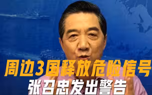 周边3个国家暴露真实面目，张召忠发出严厉警告该出手时别手软