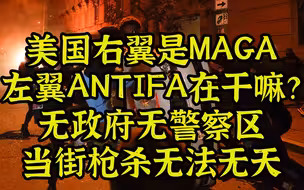 无政府无警察当街决斗——左翼ANTIFA的春秋大梦
