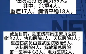 危重4人、重症17人！北京长峰医院火灾事故最新情况公布