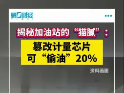 “偷油”又“偷税”？揭秘加油站里的“猫腻”