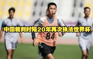 中国裁判时隔20年再次执法世界杯