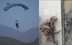 空降兵空降犬跨昼夜伞降突击 某新型步枪罕见亮相