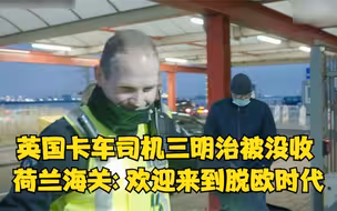 英国卡车司机三明治被没收 荷兰海关: 欢迎来到脱欧时代