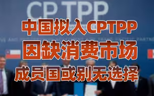 【卢克文工作室】中国要加入一个反华组织？CPTPP有潜在的广阔市场