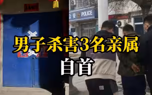 30男子疑因游戏与家人发生口角，将母亲、妹妹和4岁的女儿砍杀