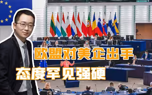 欧盟报复态度强硬，对美国科技巨头出手，幸好中国有先见之明