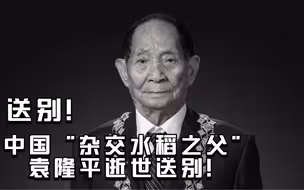 送别！中国“杂交水稻之父”袁隆平逝世送别！