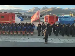 鸣响防空警报  西藏悼念定日6.8级地震遇难同胞