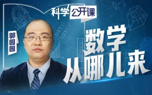 科学公开课丨数学从哪儿来：探秘数学的发展