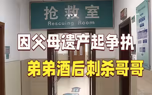 因父母遗产起争执 弟弟酒后刺哥哥致其身亡