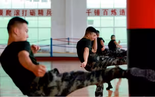 【小央军事簿】武警搏击训练！拼的就是实力