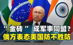 “金砖”成军事同盟？俄方正面回应，美国防不胜防，北约开始行动