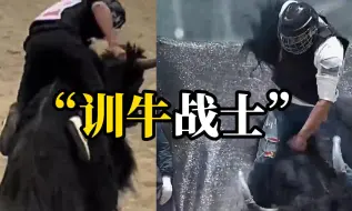 阿坝勇士训牦牛，一起来看牛背上的热血战士
