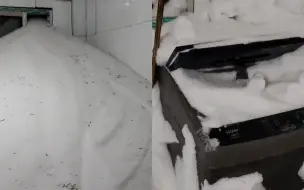 湖南一网友睡觉没关窗 醒来屋内全是积雪如“雪山”：一天才清完