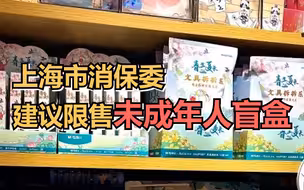 小学生花2000元买盲盒笔套装？上海市消保委建议限售未成年人盲盒