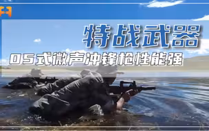 与手枪共用弹药！05式微声冲锋枪高山作战，可减少引发雪崩的概率