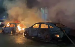 荷兰海牙爆发大规模骚乱 示威者砸警车烧剧院