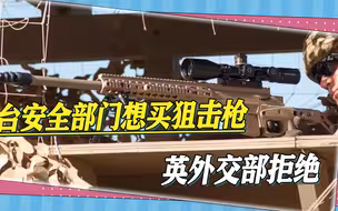 台湾很尴尬，想买英国狙击枪被拒绝，暴露台当局面临的两个问题