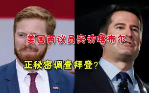 调查拜登？美国两议员突访喀布尔机场，断言8月31日前不可能撤完