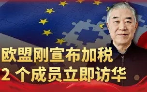 欧盟刚宣布加税，2个成员立即访华，不止贸易反制，中国这招绝了