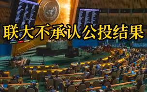 联大通过决议 不承认顿涅茨克等四地公投结果