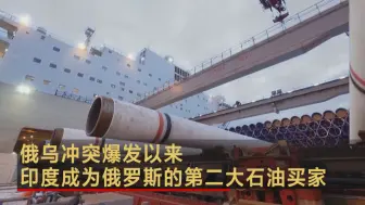 俄乌冲突爆发以来 印度成为俄罗斯的第二大石油买家