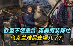 【观察】欧盟不堪重负，英美假装帮忙，乌克兰难民去哪了？