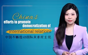 命运与共：中国不断推动国际关系民主化