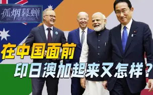 印度很自信，给美立下军令状，在中国面前，印日澳加起来又怎样？