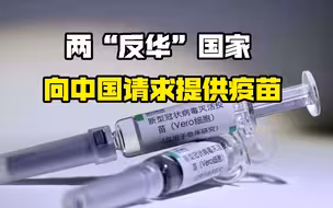 两“反华”国家为疫苗发愁，走投无路之下，转向中国请求提供疫苗