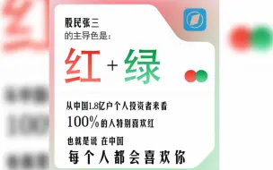 股民“张三”的性格主导色丨股市演义