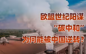 【卢克文工作室】欧盟自己快玩脱了的碳中和，如何被中国一步步逆转？